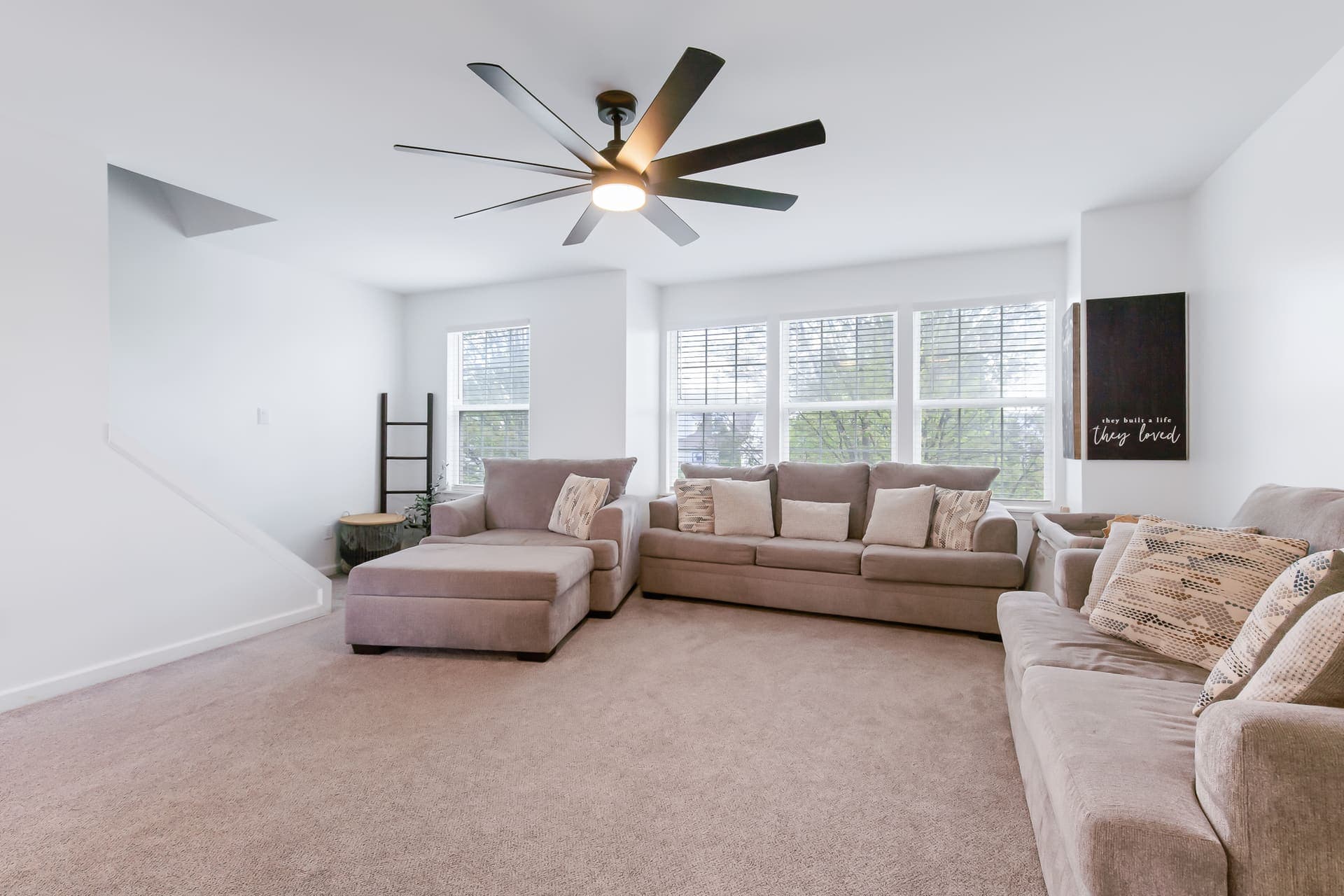 Renovated Apex living room