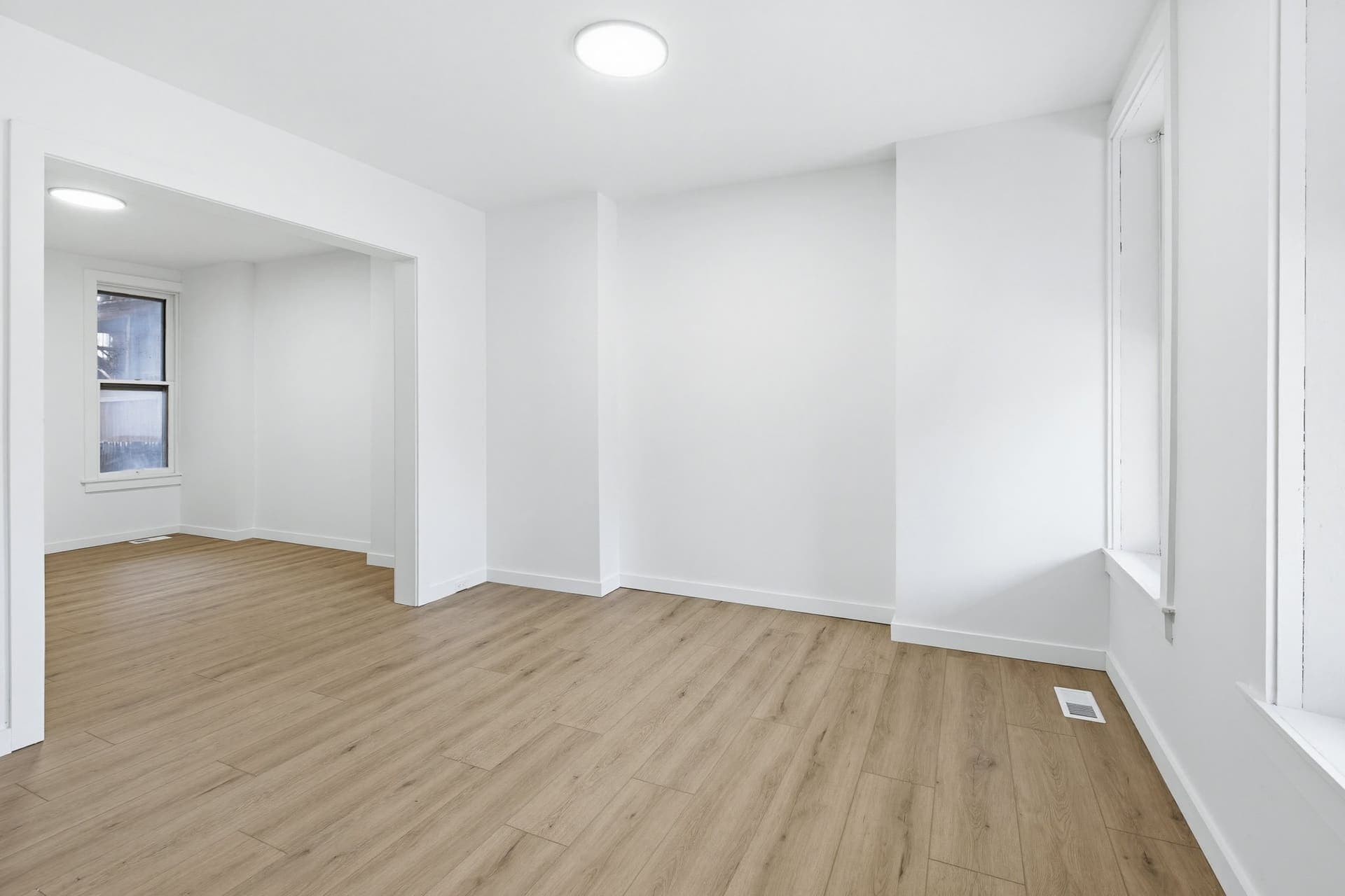 Renovated Apex living room