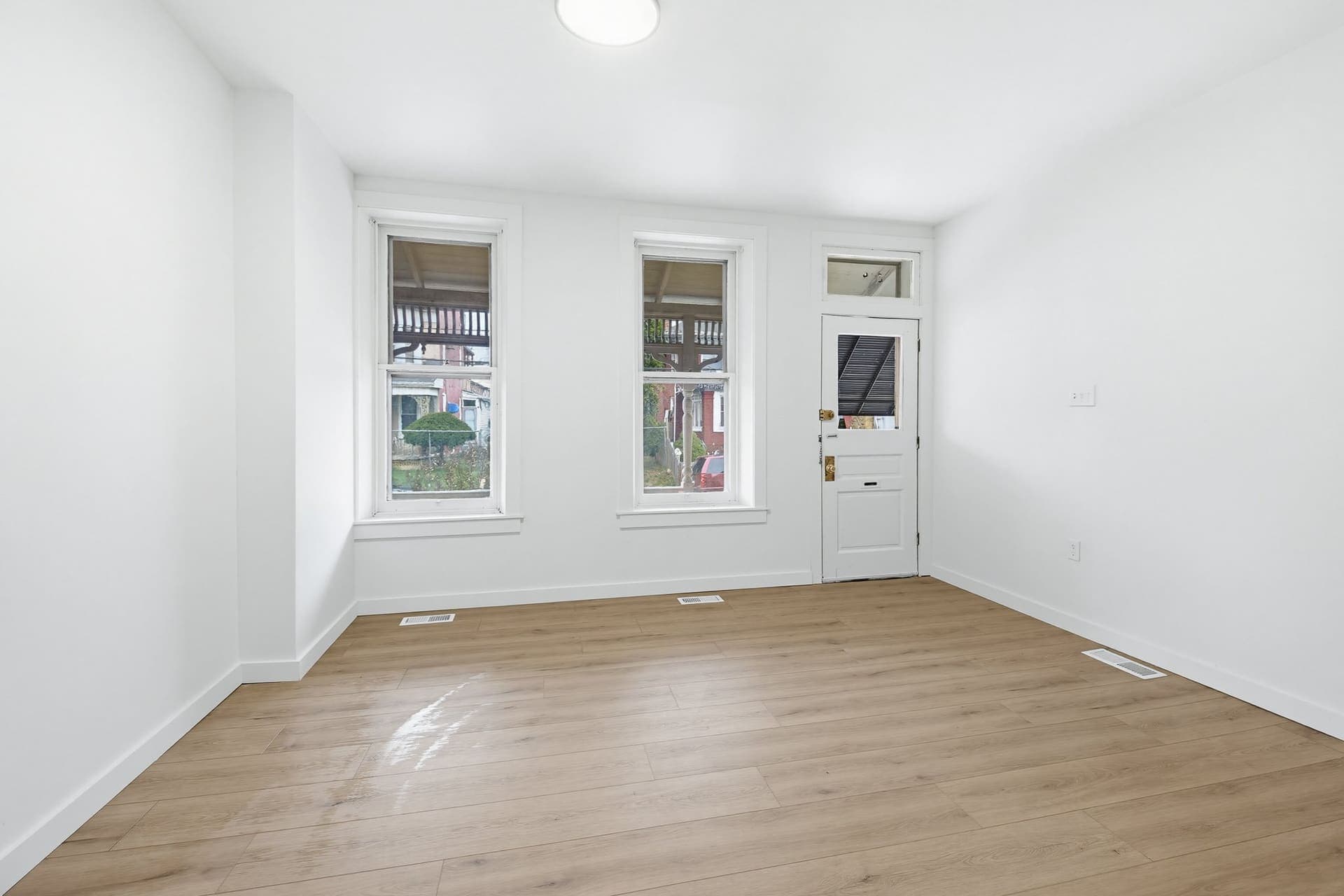 Renovated Apex living room