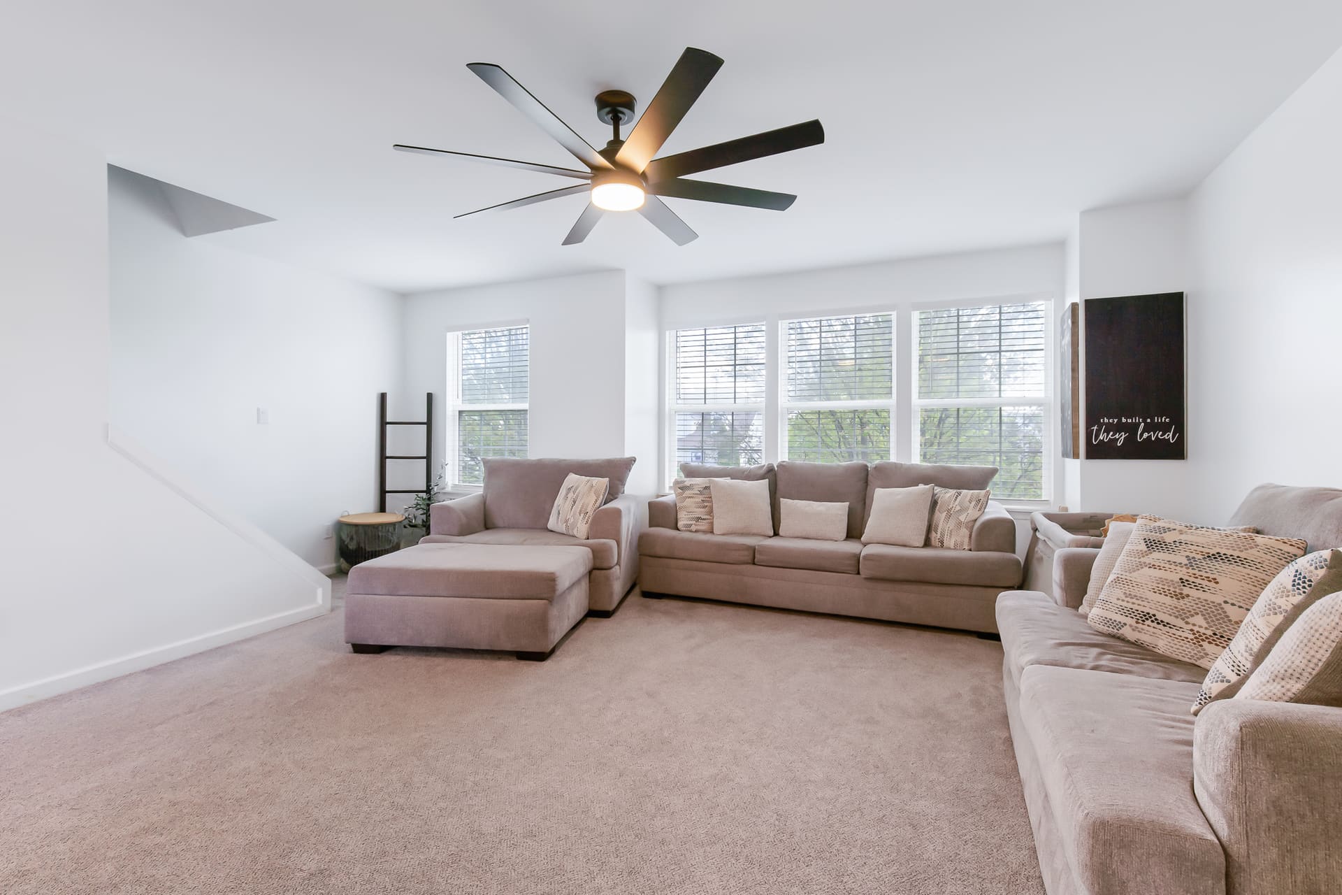 Renovated Apex living room